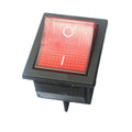 Kcd4 Boat Shaped Switch High-power Power Button 4-pin Red Light 31 *