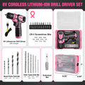 Power Drill Set with Stackable Tool Box