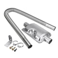 60cm/2ft Stainless Steel Car Parking Diesel Heater Exhaust Pipe Hose