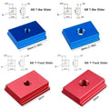 D- M6/m8 T-track Slider Aluminum Alloy T Slot Nut For Woodworking