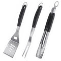 HAUSHOF Heavy Duty Stainless Steel Spatula Fork Tong Large BBQ Grill Accessories