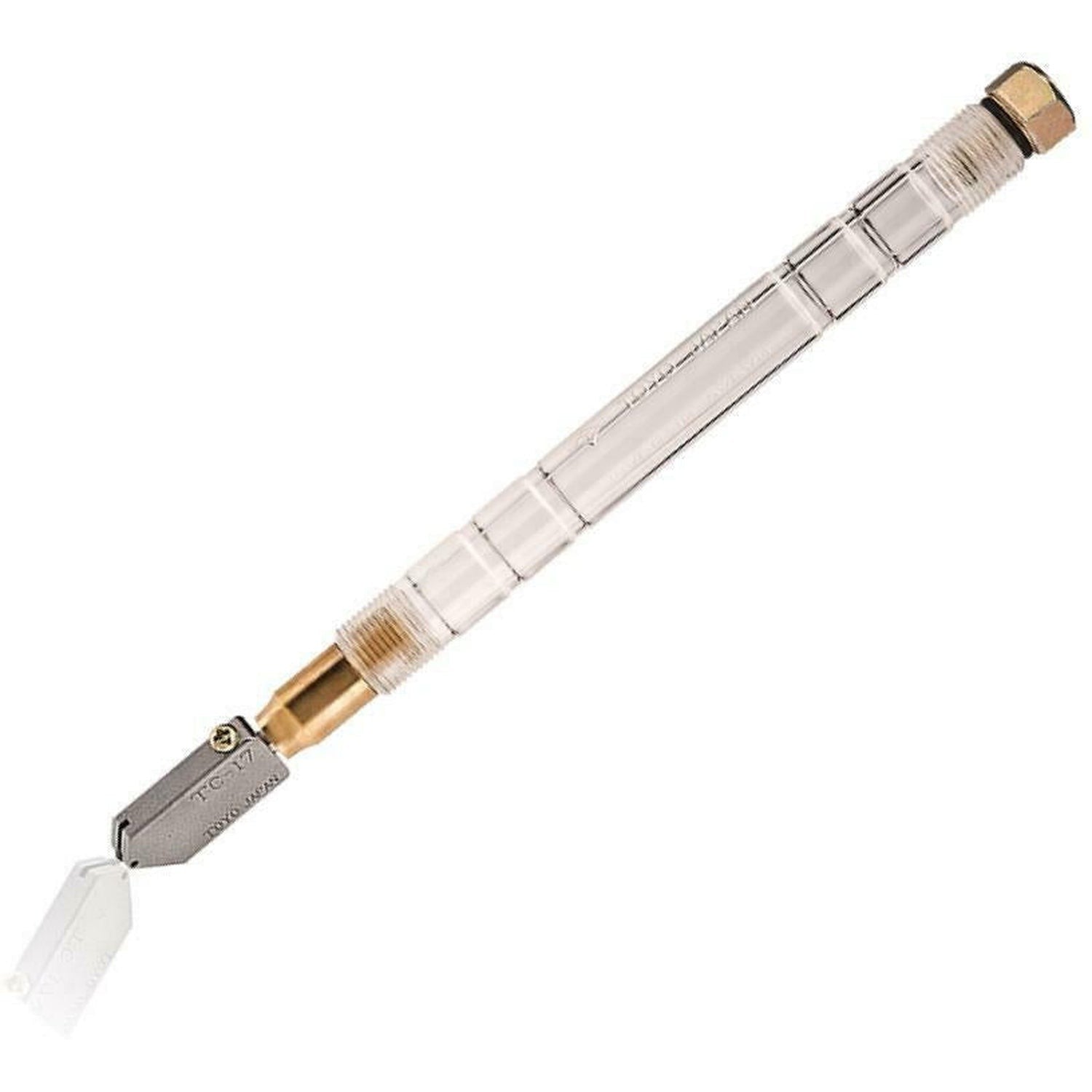 Toyo Oil Glass Cutter Plastic Handle TC17P Supercutter Straight Head by Toyo