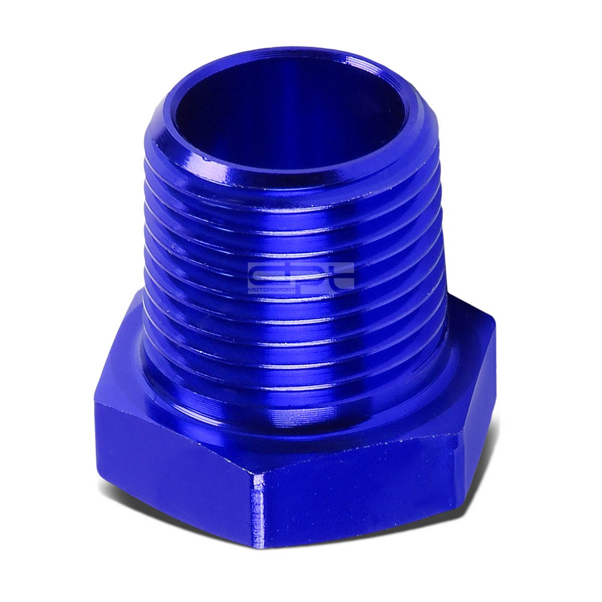 Blue Aluminum Oil/fuel 1/4"female to 3/8"male Npt Pipe Bushing Reducer