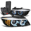 For 2009-2012 Bmw E90 3-series U-halo W/blue Led | Built Supply Co