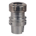 Stainless Steel Hsk63a Er40 3.15" Collet Chuck Tool Holder CNC Milling