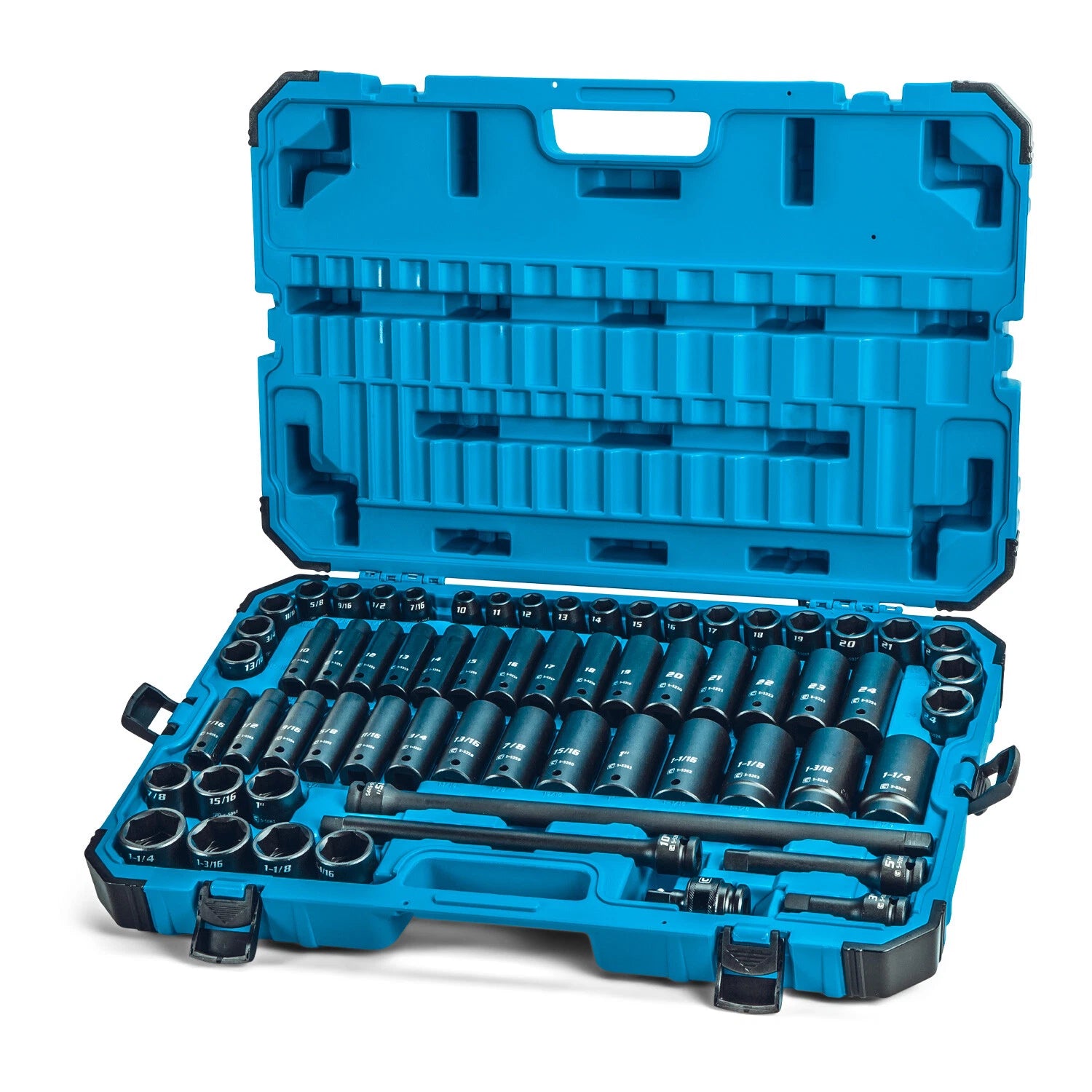 Capri Tools 1/2 In. Drive Master Impact Socket Set, Metric And Sae,
