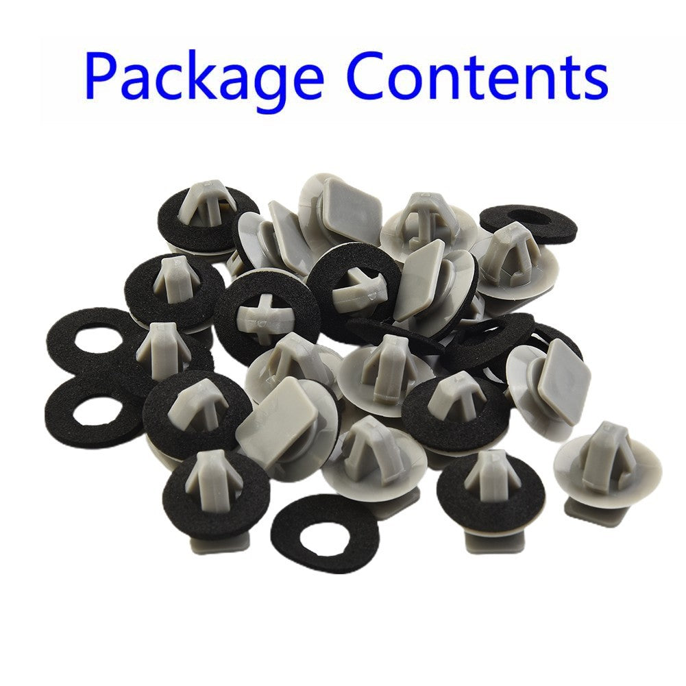 Useful Sealer Clip Nylon Replacement 20pcs Interior Trim Lower AccessoryOpens in