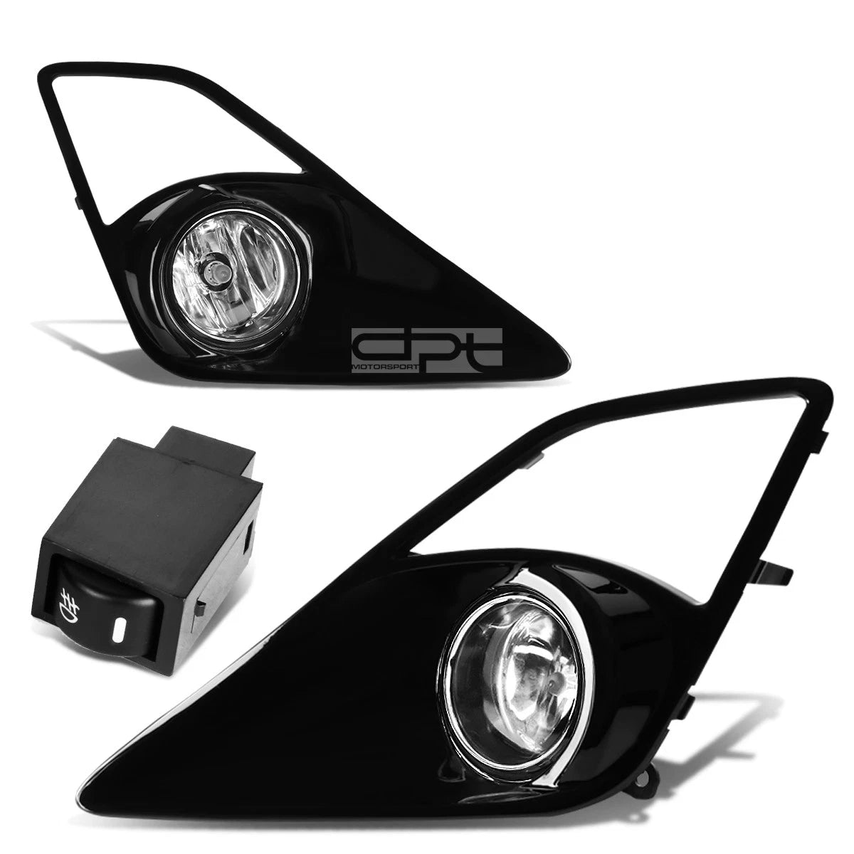Fit 13-16 Frs Chrome Oe Bumper Driving Fog Light Lamp+bezel