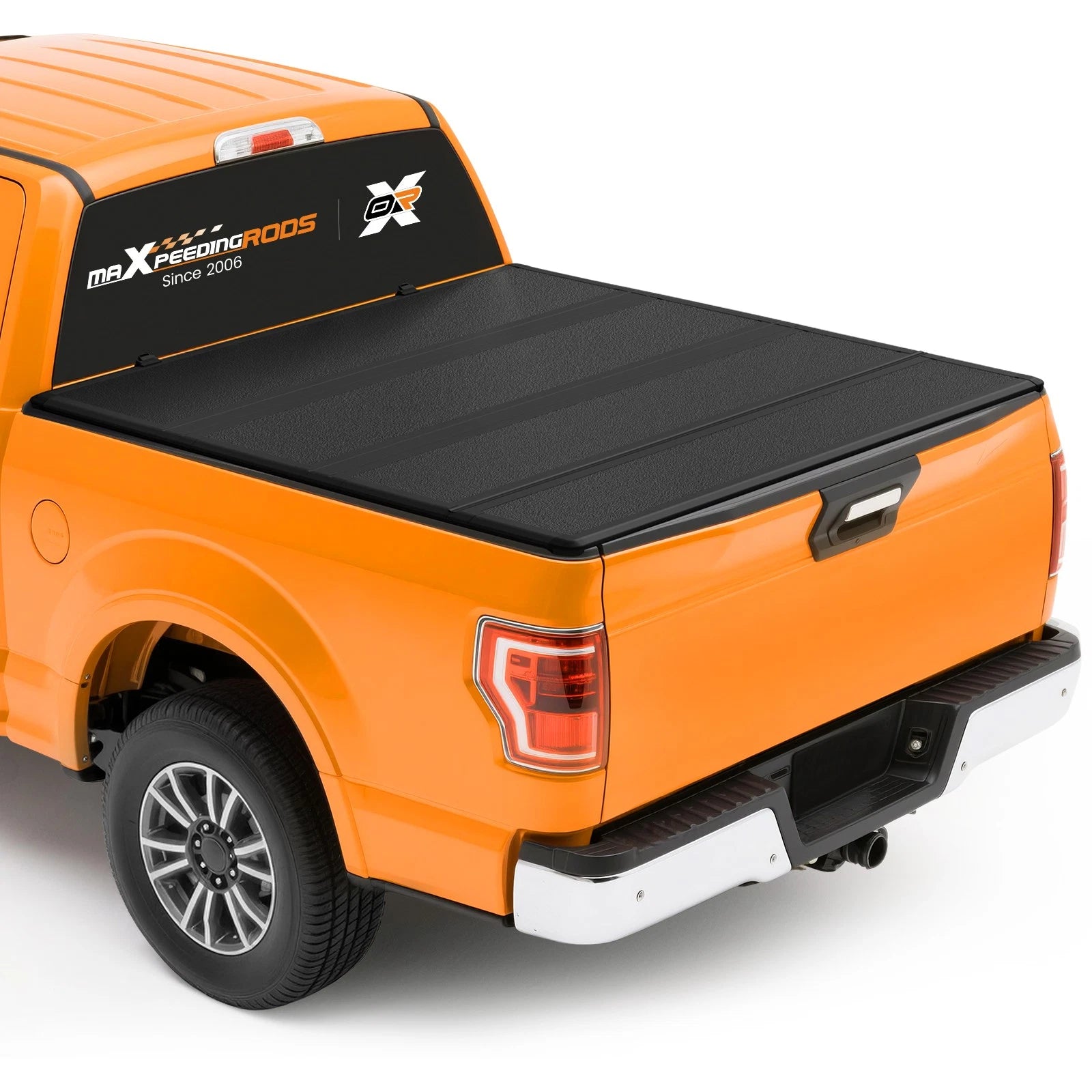 6.5ft Hard 4-Fold Truck Bed Tonneau Cover for Nissan Titan XD 16-2026 Dustproof