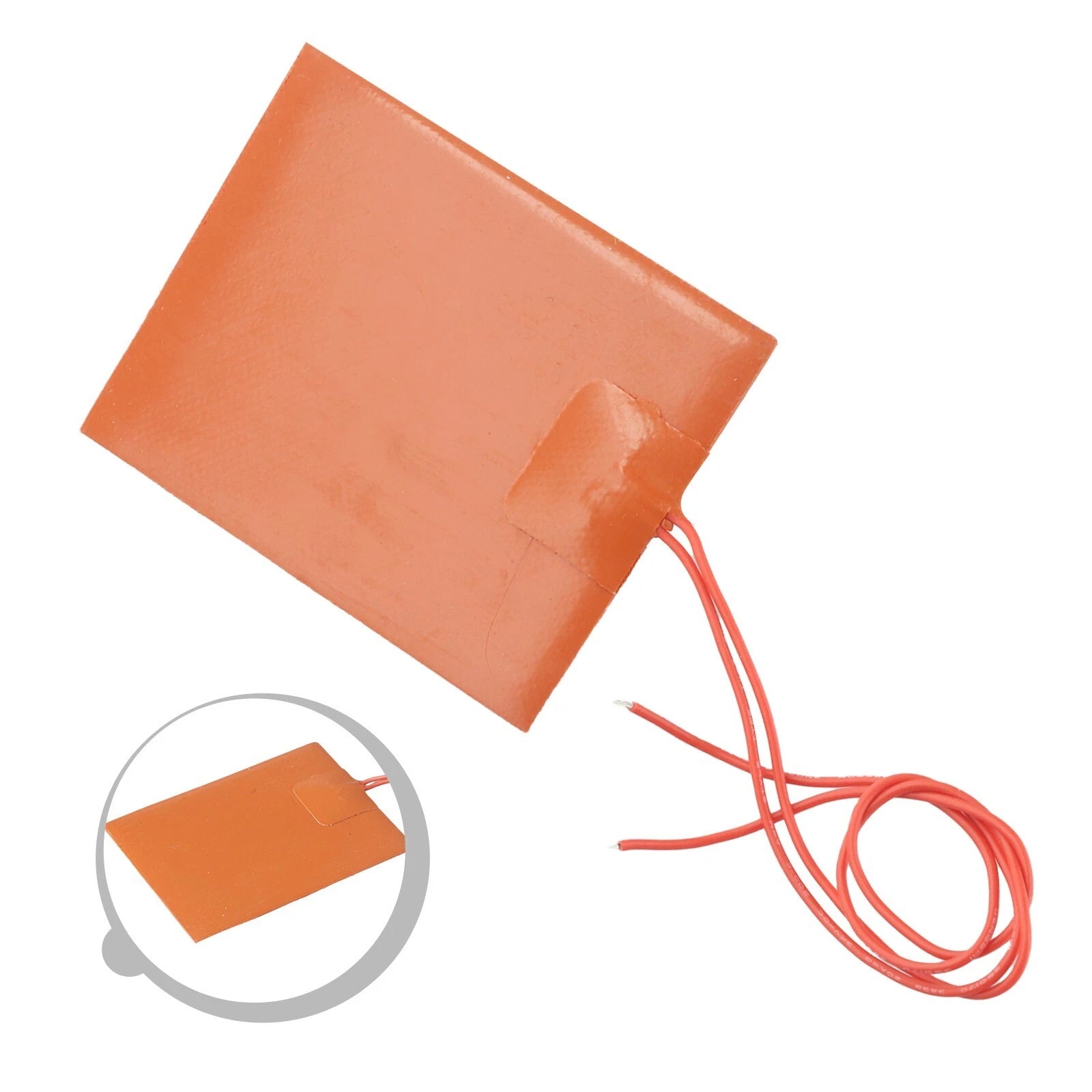 Silicone Rubber Heating Pad Heater Mat Flexible | Built Supply Co