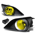 Fit 09-10 Toyota Corolla E130 4dr Yellow Lens Oe Driving Fog Light