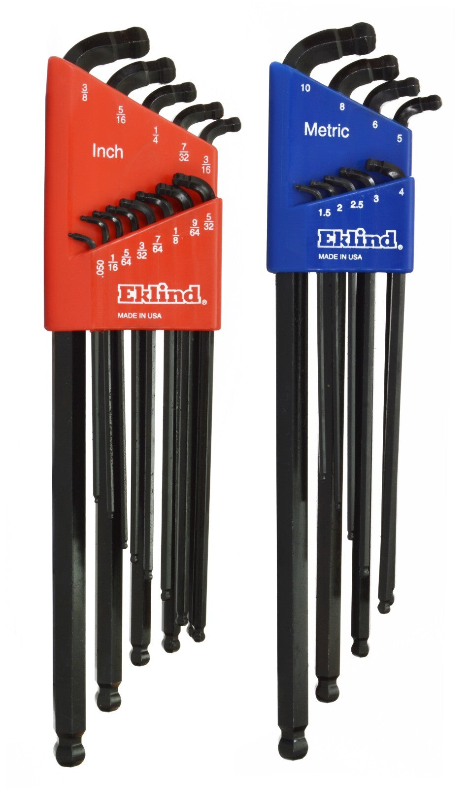 Eklind Ball End Extra Long Stubby Hex Wrench Set 22pc