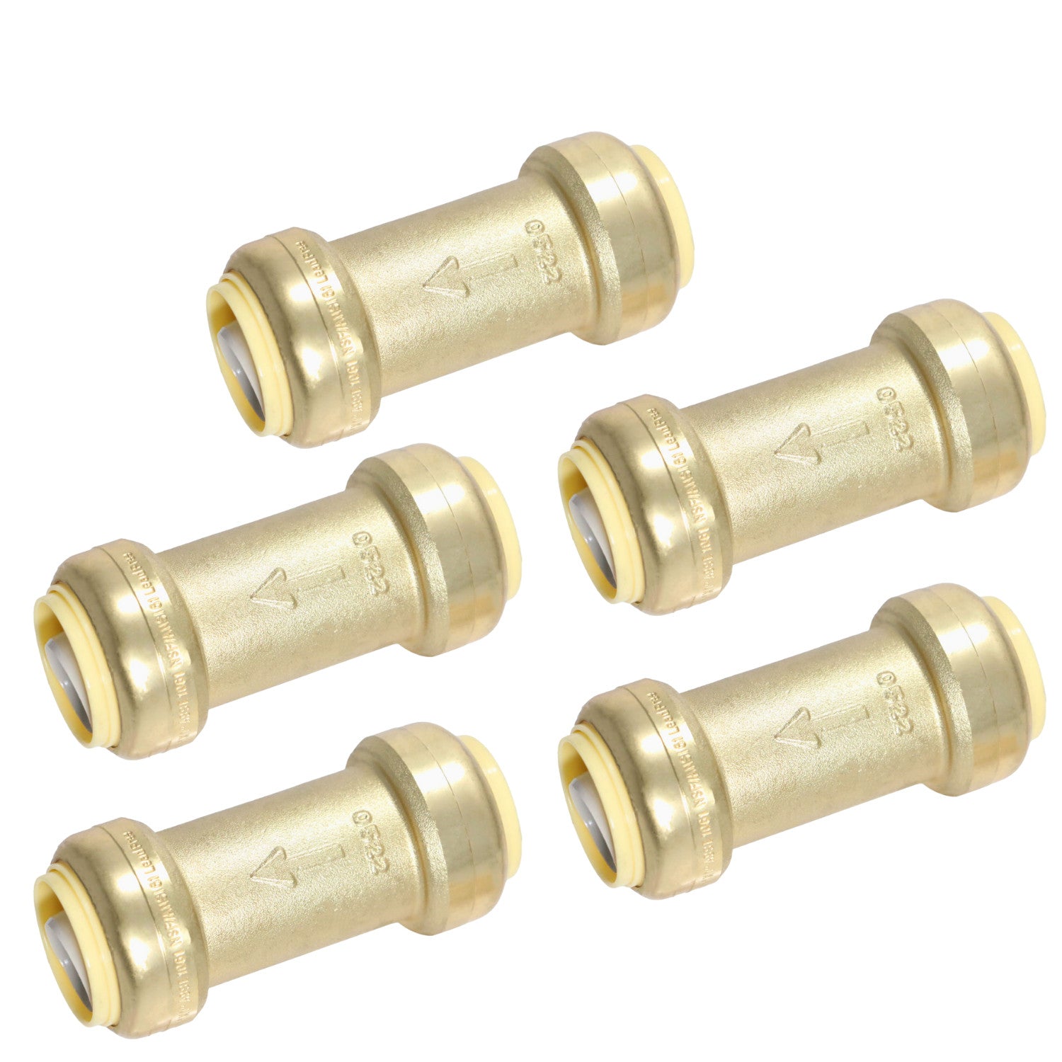 XFITTING 1" Push Fit Check Valve 5 Pack