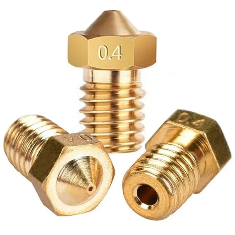 3d Printer Nozzle Brass E3d Compatible V6 J-Head Nozzle M6 1.75mm