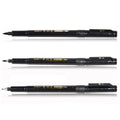 3 In 1 Pack Chinese Japanese Calligraphy Brush Pen Set Size S M L