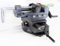 360 Degree Swivel 4" Cross Vise Slide Milling Drill Press Bench Vise by Unbranded