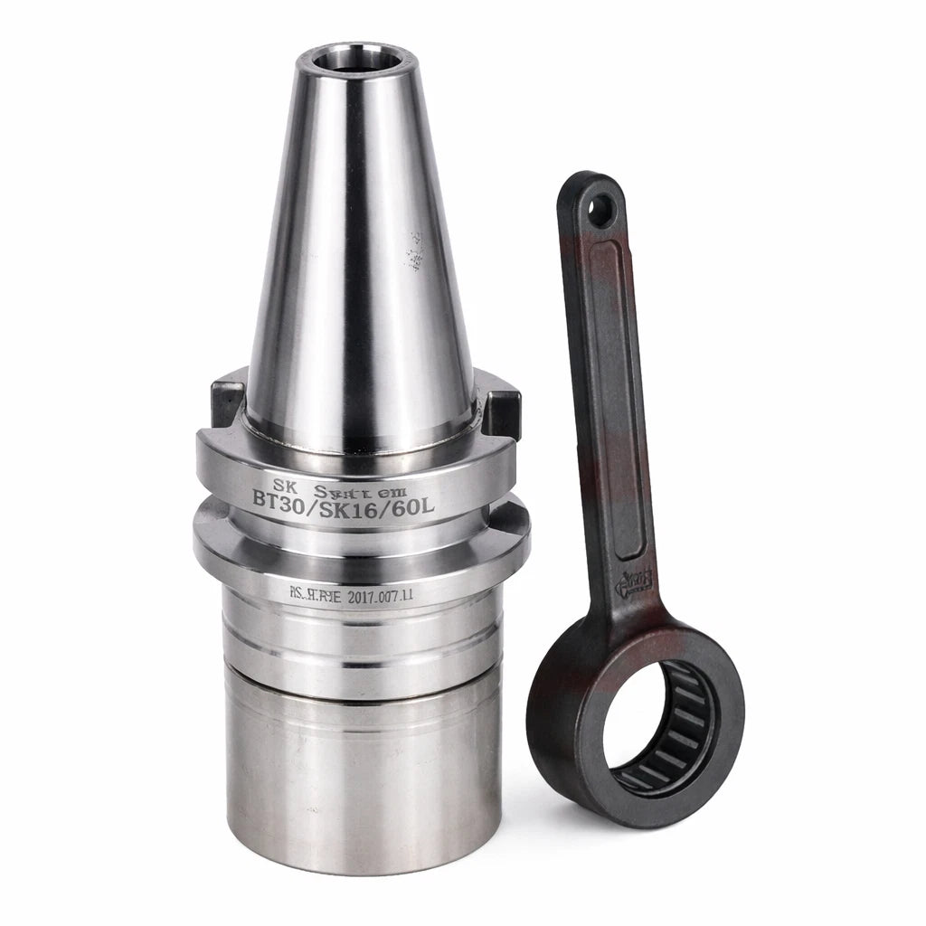 NEW BT30 SK20 60 COLLET CHUCK TOOL HOLDER AND BEARING WRENCH SET