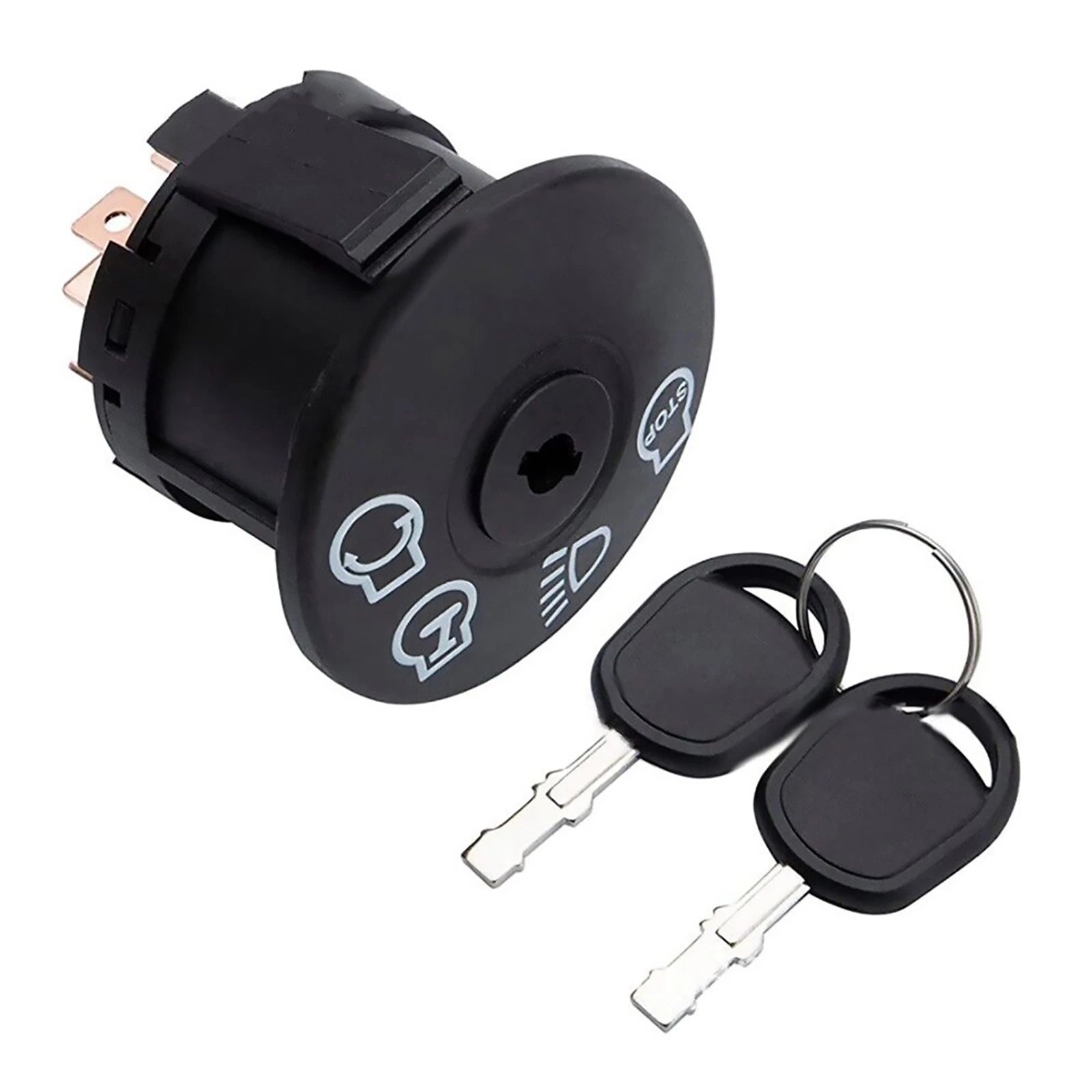 7pins Black Starter Ignition Switch For John Deere 155c/l100/l105