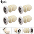 High Quality Set Of 4 Single Shower Door Rollers For Smooth Sliding