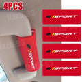 4Pcs Car Interior Accessories Roof Handle Armrest Protective Cover