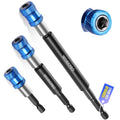 WORKPRO 3Pcs Drill Bit Extension Set Magnetic 1/4" Hex by WORKPRO
