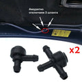 Plastic Check Valve Hose 2&3 Way For Volvo C30 C70 S40 S60 S70 New