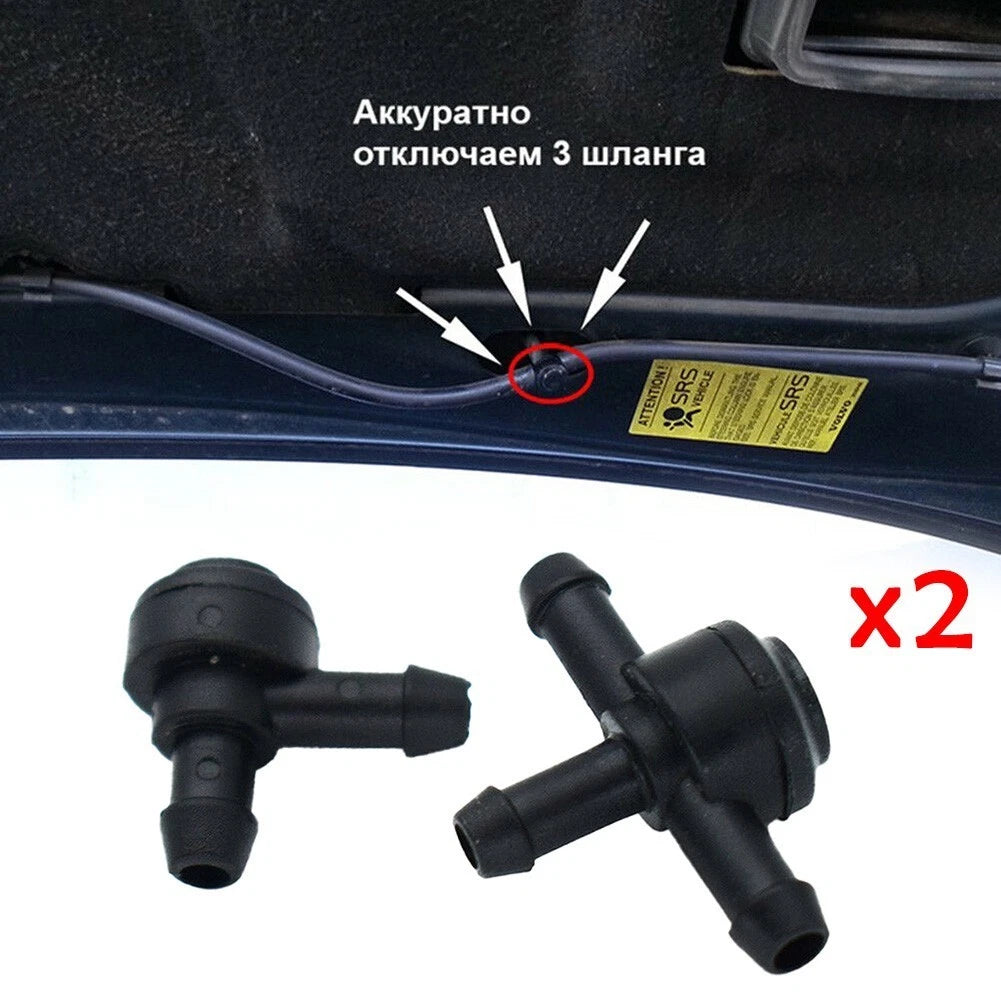Plastic Check Valve Hose 2&3 Way For Volvo C30 C70 S40 S60 S70 New