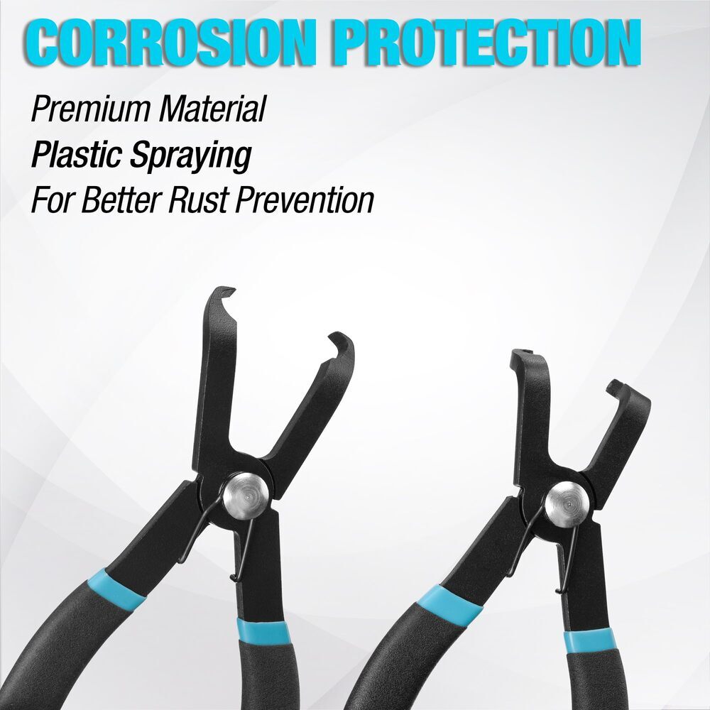 DURATECH 2-Piece Push Pin Pliers Set by DURATECH