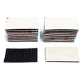 3m 1"x 2" Dual Lock Tape Sj3550 Black Reclosable Fastener Uv