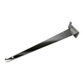 14" Slatwall Shelf Bracket Knife Shelf Display Shelf, Metal, Chrome -