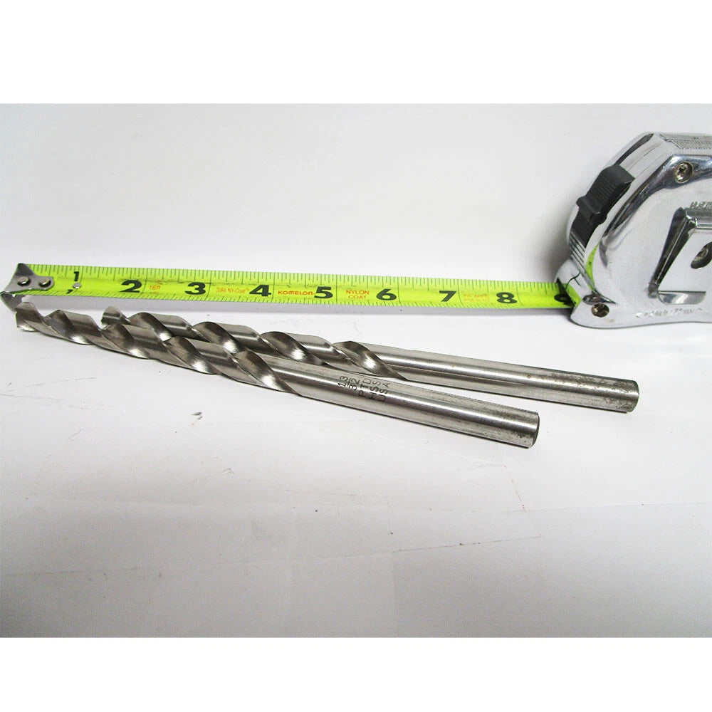 Precision Twist Drill R51 13/32 Hss Taper Lenght Drill Bit Lot Of 2