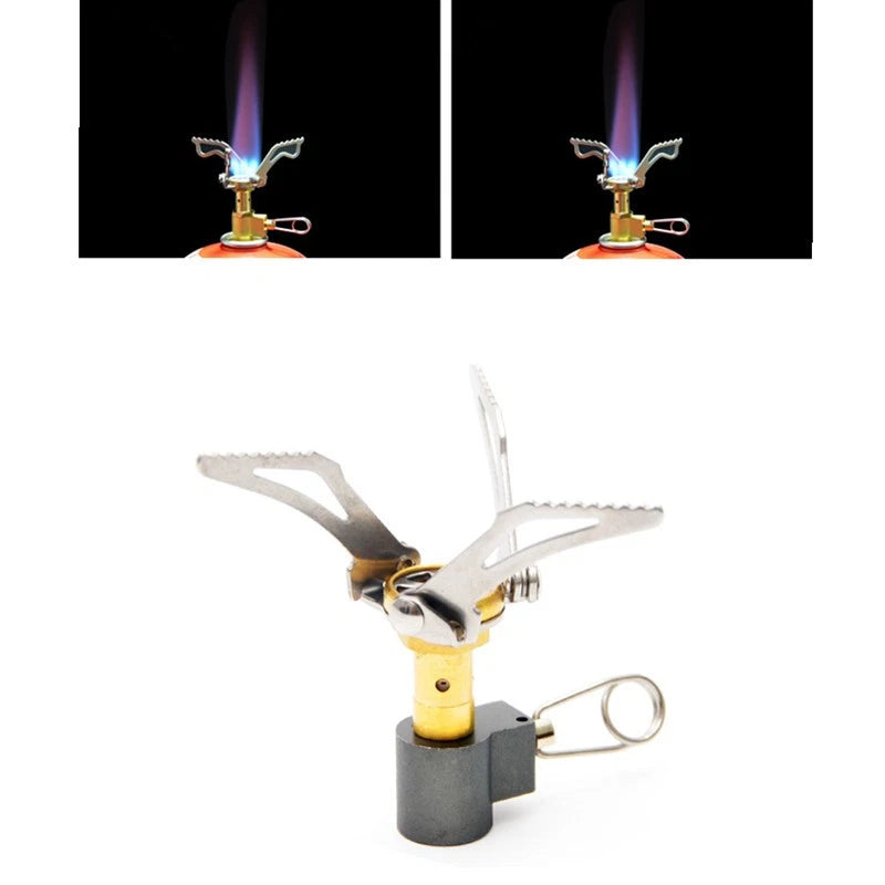 3000W Outdoor Picnic Gas Burner Portable Camping Hiking Mini Stove