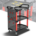 3-level 260 Lbs Composite Workshop Tool Trolley W/ | Built Supply Co