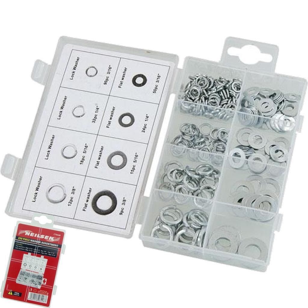 Neilsen 250pc Washer Set Kit
