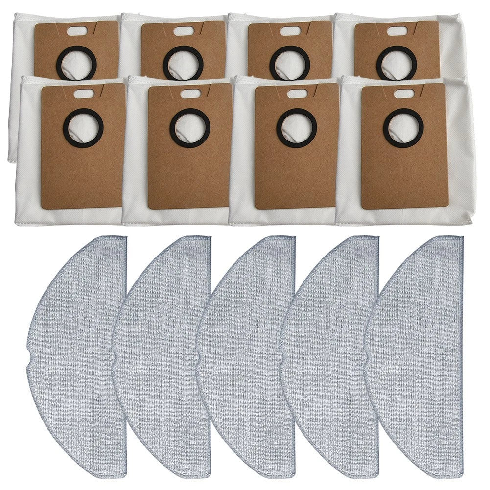 Effortless Cleaning With Replacement Mop Pads And Dust Bags For Lydsto
