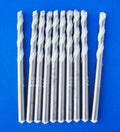 10 Bosch 3/8" x 6" Silver Granite Turbo Drill Bits
