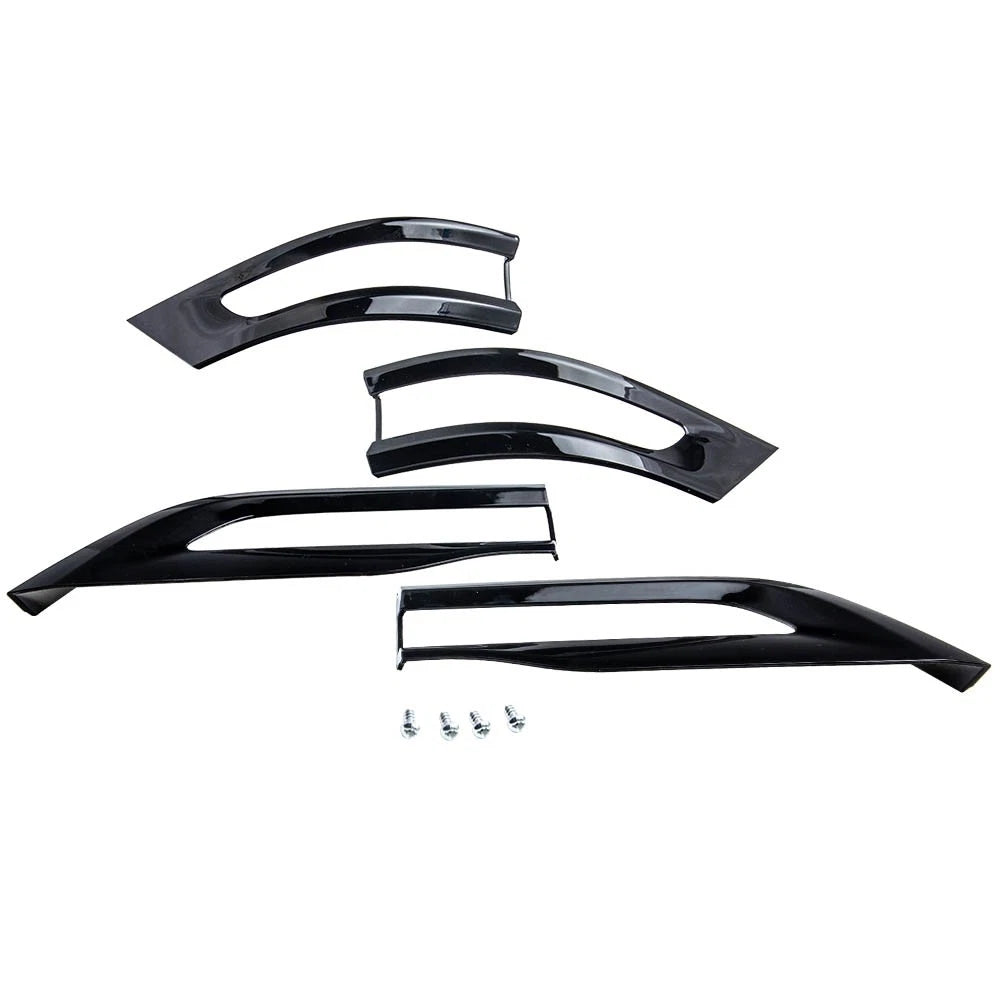 Inner &amp; Outer Tail Light Bezel For Jeep Grand Cherokee 2014-2020 Brand New