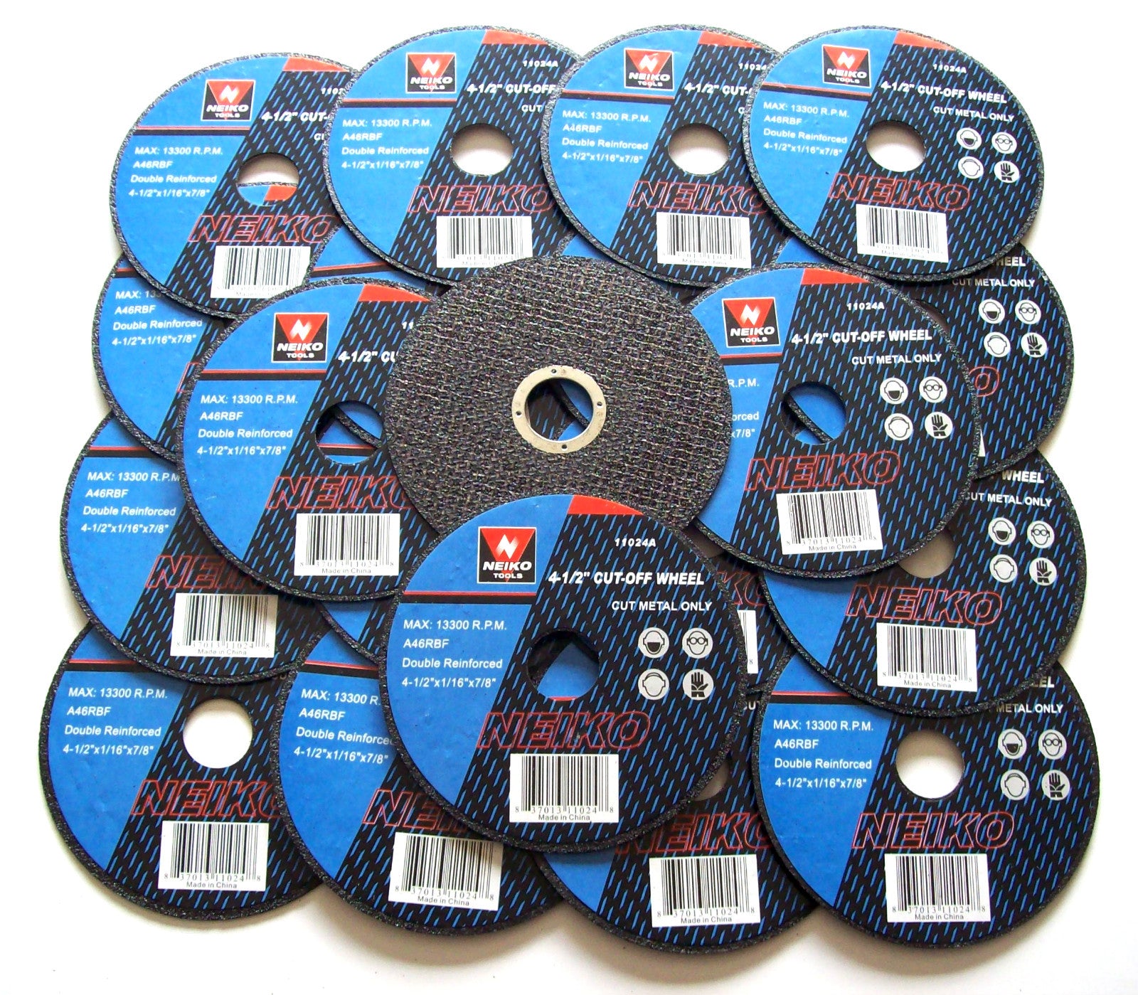 Neiko 4-1/2" Cut-Off Wheels