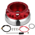 J2 Fit 65-69 Fairlane Mustang Steering Wheel Red | Built Supply Co