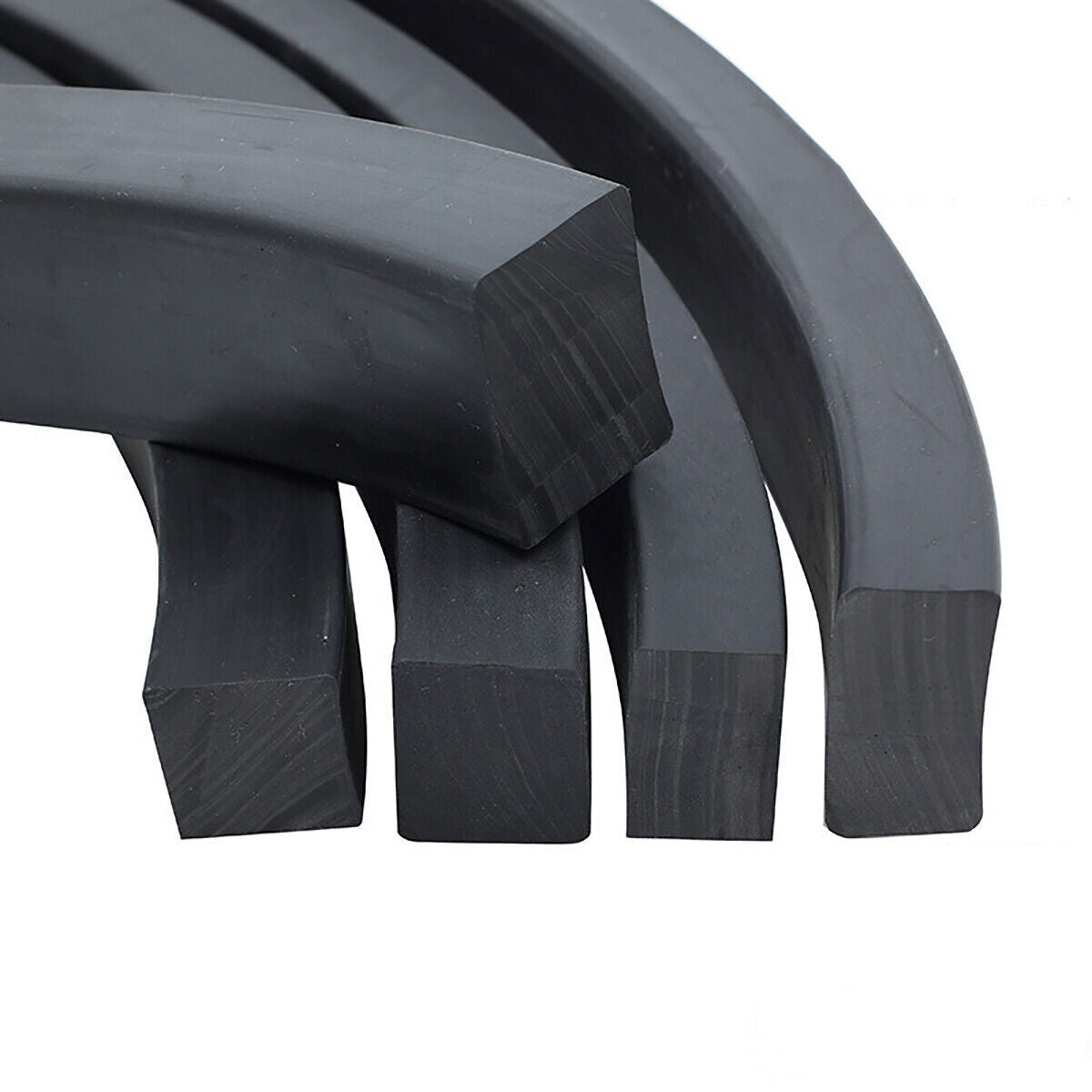 Solid Black Nitrile NBR Rubber Strip