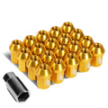 J2 7075 Forged Aluminum M12X1.5 20Pc 3.5cm Close-End Lug Nut Set
