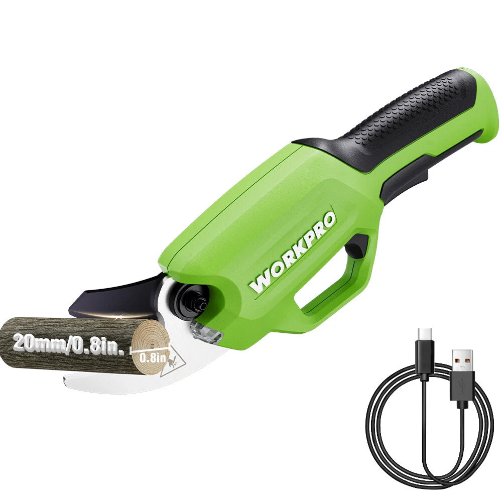 7.2V Battery Powered Electric Garden Scissors Pruning Shear Cordless Tree Pruner