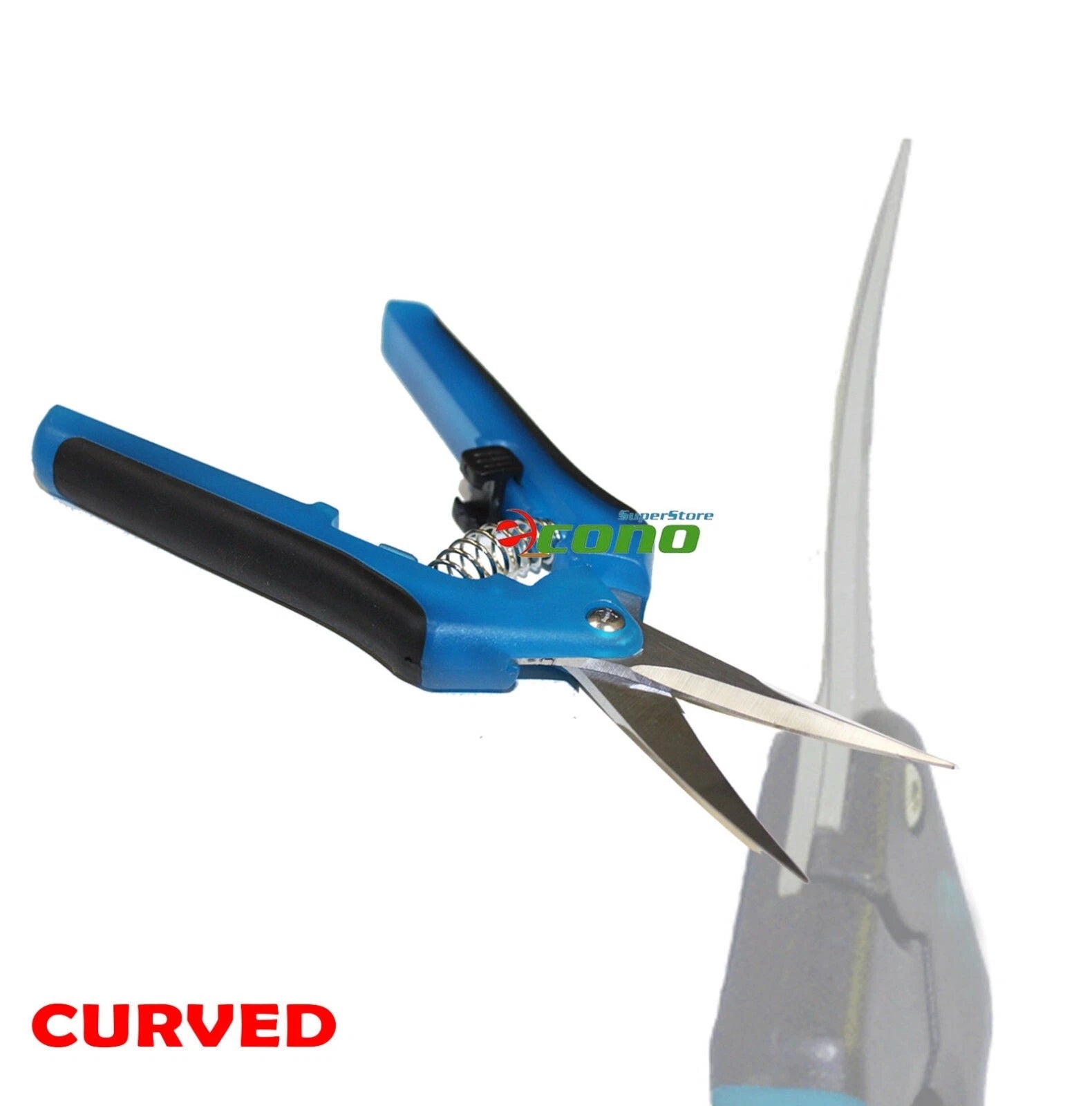 Curved Blade Trimming Scissors Hydroponics Leaf Bud Sharp Harvest