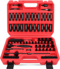 105-1/4" Drive Impact Socket Set Ratchet Wrench Adapter Joint Bits