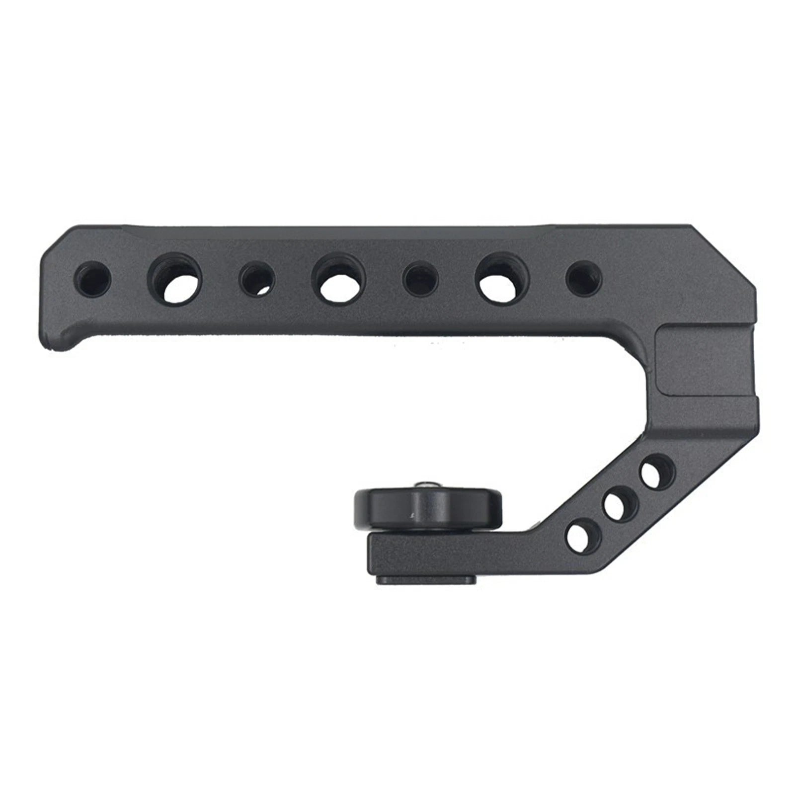 Aluminum Universal Dslr Camera Rig Top Handle Grip Three Cold Shoe