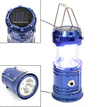 Camping Led Solar Lantern Flash Light & Rechargeable Battery Power