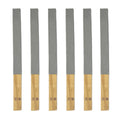 6 Pack 9-1/2" X 3/4" Grit 2/0 Polishing Paper Emery Sticks - Jewelry