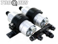 Twin Bosch 0580464200 Fuel Pump Billet Aluminium Assembly an-8 In/out