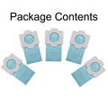 5 Dust Bags Suitable For-cordless Vacuum Cleaner Dcl182z/dcl182