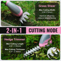 Workpro Cordless Grass Shear & Shrubbery Trimmer 2 In 1 Handheld